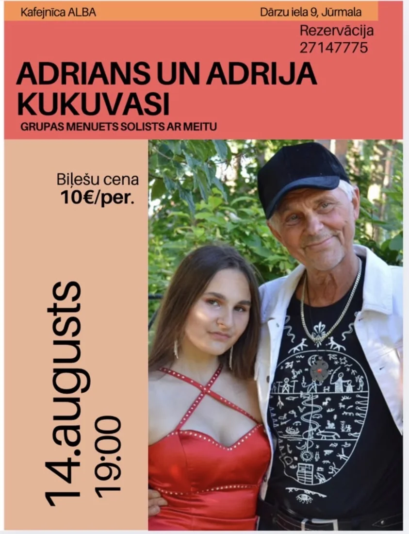 Adrians un Adrija Kukuvasi — 14. augusts
